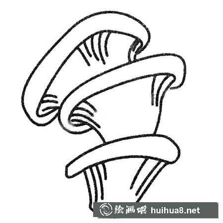 各种各样的蘑菇简笔画图片大全