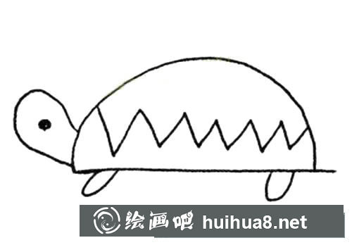 简单的乌龟简笔画图片大全