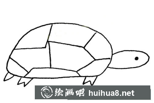 简单的乌龟简笔画图片大全