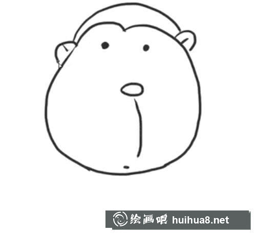 猩猩简笔画怎么画