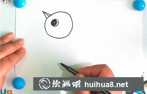 怎样画小鸡简笔画图片
