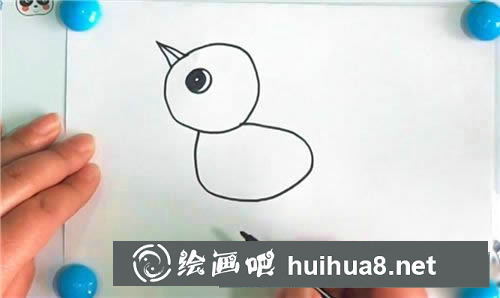 怎样画小鸡简笔画图片