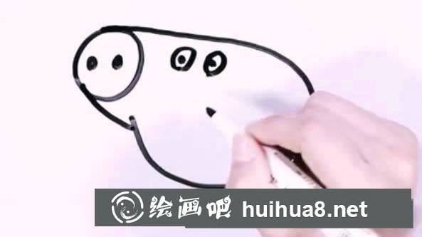 小猪佩奇简笔画