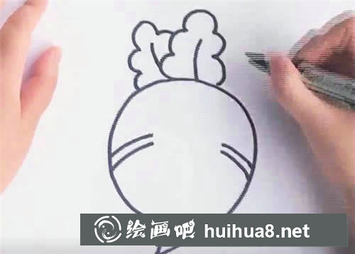 红萝卜画法图片简笔画