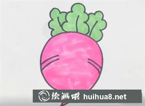 红萝卜画法图片简笔画