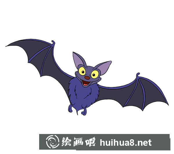 蝙蝠简笔画图片2