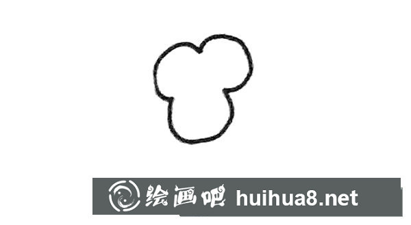 长臂猿简笔画步骤图解